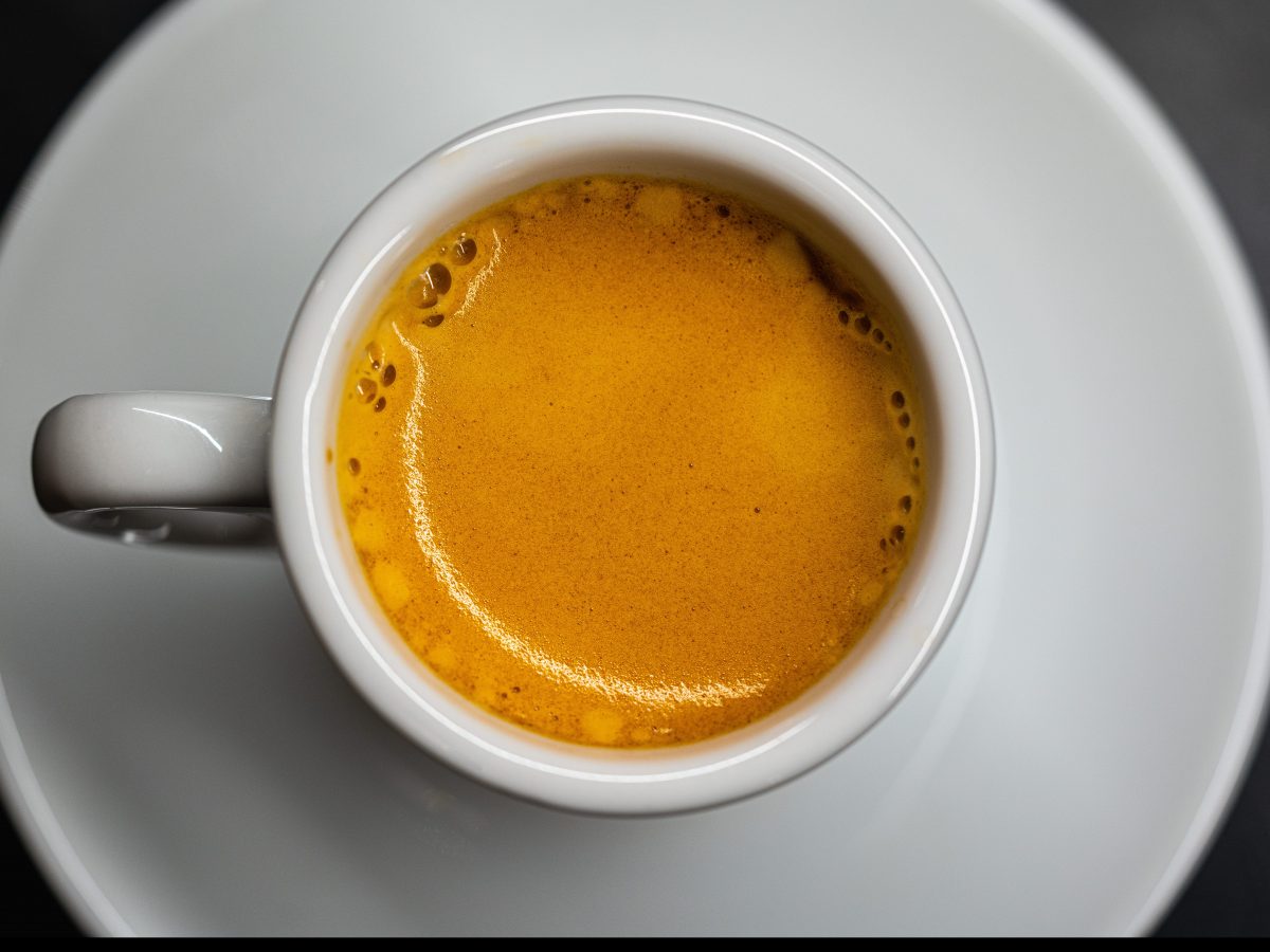 Bild von einer Tasse Espresso