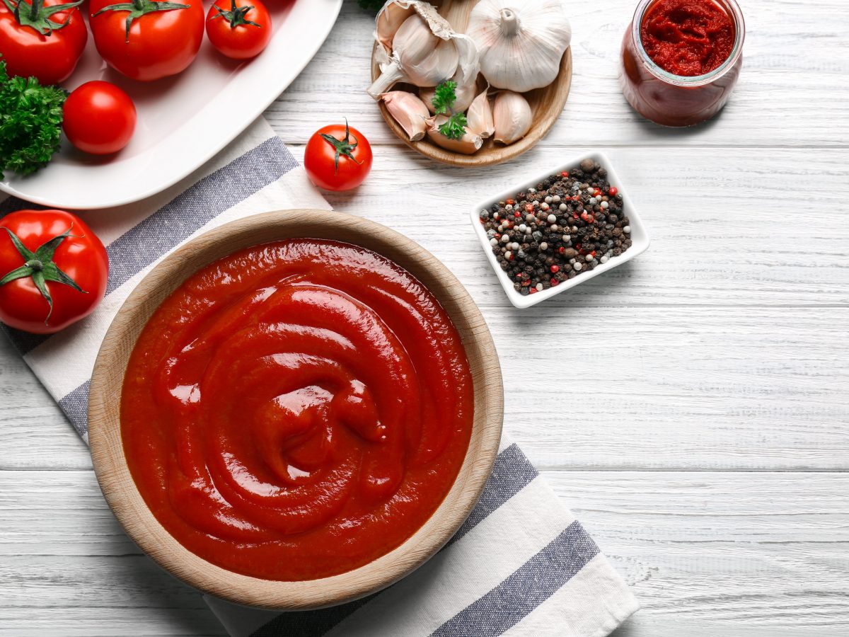 Gebauer's Ketchup in einer Schüssel